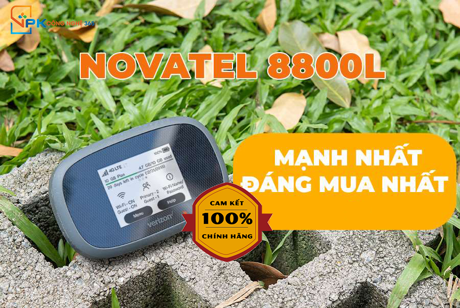 Cục Phát Wifi 4G Verizon Inseego Jetpack MiFi 8800L - Tốc độ 4G lên tới 1,2Gbps - Thương hiệu cao cấp của Mỹ 12 mifi 8800l