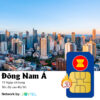 Sim du lịch 6 nước Đông Nam Á 15 ngày 10GB – 20GB
