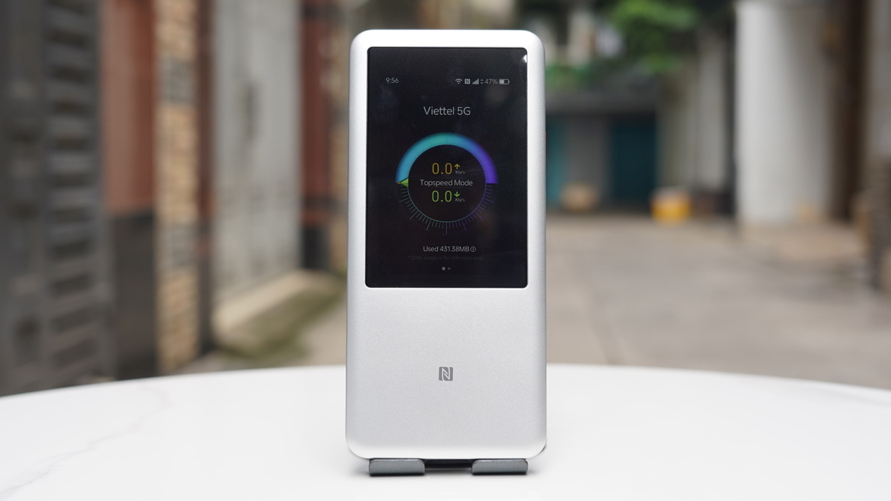 Bộ Phát Wifi 5G ZTE U60 Pro MU5250, WiFi 7, tốc độ 4.29Gbps, Pin 10000Mah. Bản Quốc tế 8 Bộ phát WiFi ZTE U60 Pro
