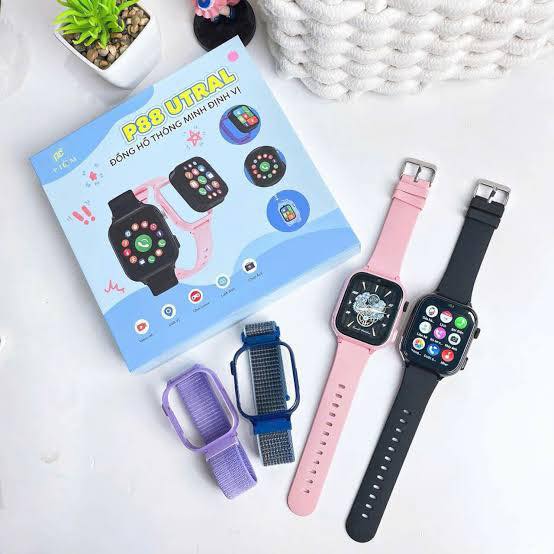 Đồng hồ thông minh trẻ em PiCom P88 Ultra định vị GPS nghe gọi video kết nối wifi nhắn tin sms tải app 8 Đồng hồ định vị trẻ em PiCom P88 an toàn