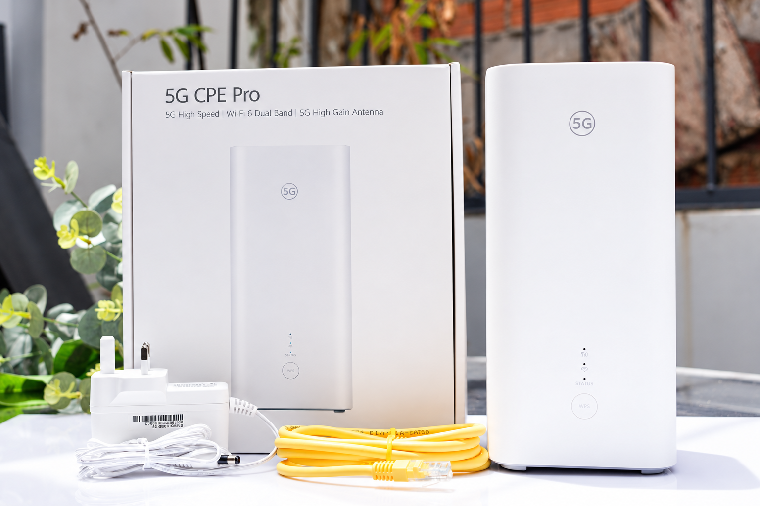 Bộ Phát Wifi 4G/5G LTE Huawei CPE Pro 3 H138-380 Chuẩn Wifi 6 8 hinh anh bo phat wifi huawei h138 380
